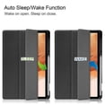 thumbnail image 4 of Pour Samsung Galaxy Tab S7 Lite T730 / T735 / Tab S7 Fe T736 Étui Horizontal à Rabat avec Support Pliable & Fonction Sommeil / Réveil & Emplacement pour Stylo, 4 of 5