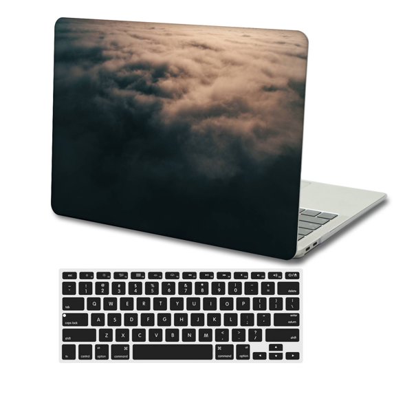 KSK KAISHEK Hard Case for Early Late 2012/2013/2014/2015 Rel. Old MacBook Pro 13 inchs with No Touch No USB-C, No CD-ROM + Black Keyboard Cover Model: A1502 & A1425 Sky Series 0408