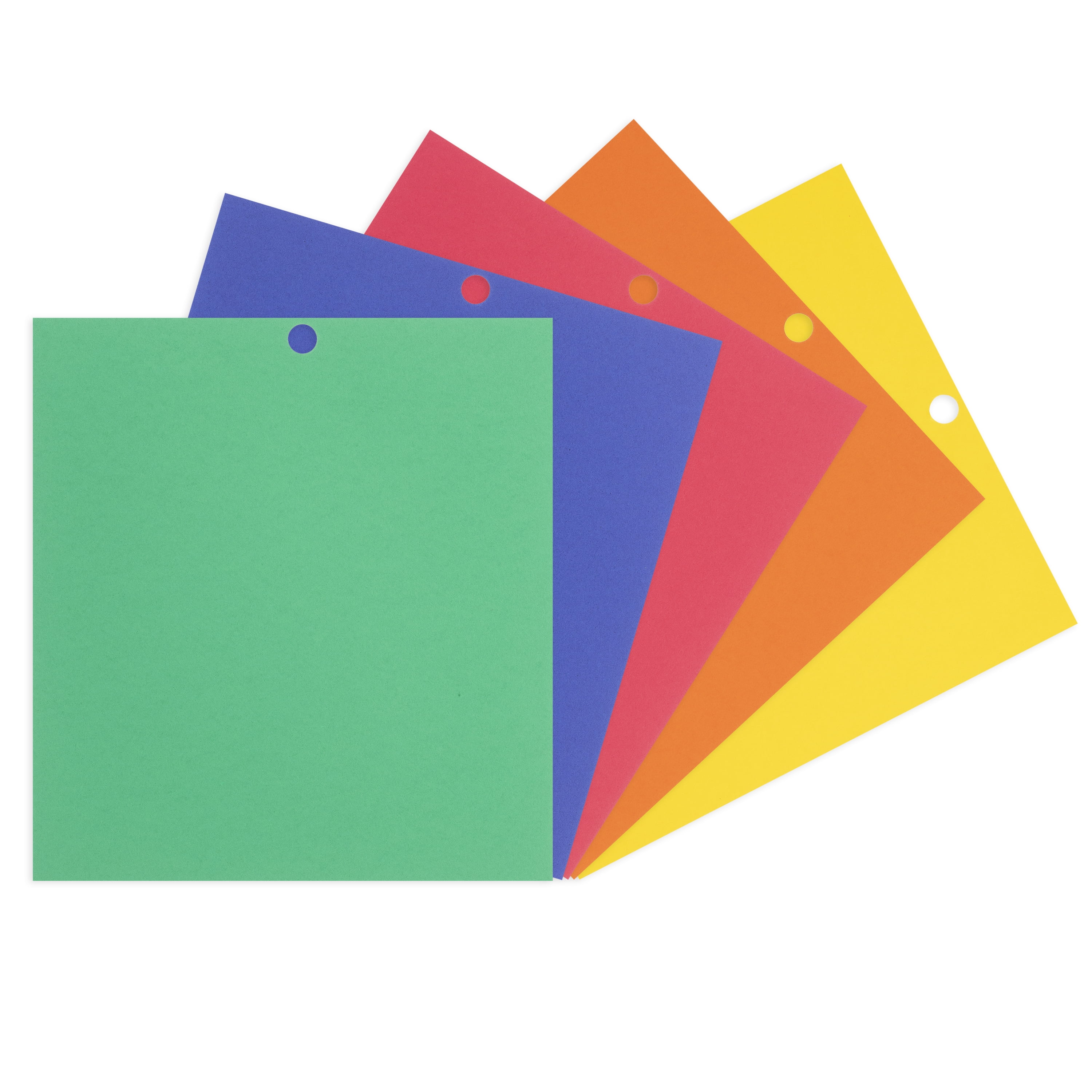 Recollections Primary 6" x 6.5" Cardstock Paper, 12 Packs: 100 ct. (1,200 total)