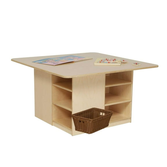 Cubby Table without Trays