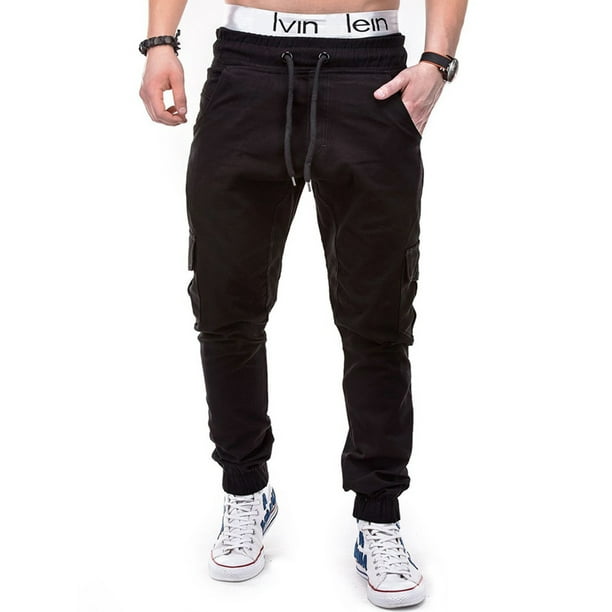 mens track pants with back pockets