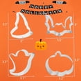 thumbnail image 2 of Juego de cortadores de galletas TUZICAKE para Halloween, acero inoxidable, 4 piezas, 2 of 8