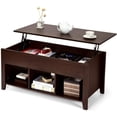 thumbnail image 1 of Giantex Table Basse à Plateau Relevable, Table Basse de Rangement Moderne en Bois pour Salon à la Maison avec Plateau Relevable, 1 of 7