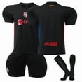 thumbnail image 1 of 2425 New Barcelona Away Soccer Uniform#No Number Children'S Adult Copy Player Name Sports Jersey -S, 1 of 2