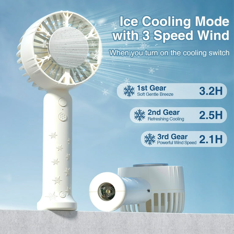 Portable on sale ice fan