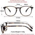 thumbnail image 4 of LifeArt Blue Light Blocking Bifocal Computer Reading Glasses with Transparent Lens for Women/Men, 4 of 9