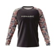 thumbnail image 5 of Camisas de pesca Wenagic, ropa de pesca de manga larga para hombre, vestidos para el sol, camisetas con protección UV, ropa Upf, ropa de pesca transpirable, 5 of 5