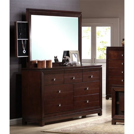 Picket House Furnishings Easton Dresser With Mirror In Cherry