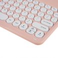 thumbnail image 4 of X3 10 Inch Round Cap Bluetooth Keyboard Universal Mini Magnetic Wireless Keyboard for Tablets Phones, 4 of 5