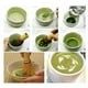 thumbnail image 3 of Juego de batidor de té matcha todo en 1, exquisita cuchara de bambú, regalo para los amantes del té. Un azul, 3 of 9