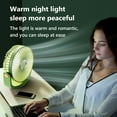 thumbnail image 6 of Fnochy Clearance Portable Small Fan USB Rechargeable Desktop Fan, Ultra-Quiet Powerful Airflow Adjustable Speeds for Office Desk Dormitory Travel Home Energy Efficient Cooling, 6 of 9