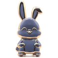 thumbnail image 1 of Soporte para teléfono móvil con forma de carrito de conejo, autoadhesivo, con gran capacidad de carga, galvanizado, adorable anillo para dedo, accesorios para teléfono móvil., 1 of 7