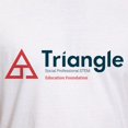 thumbnail image 3 of CafePress - Triangle Education Foundation Tagline T Shirt - Fitted T-Shirt, Vintage Fit Soft Cotton Tee, 3 of 4