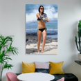 thumbnail image 6 of Jordana Brewster Sexy Art Poster Home Decor Poster Wall Art Hanging Picture Print Bedroom Decorative Painting Posters Room Aesthetic 16x24inch(40x60cm), 6 of 6