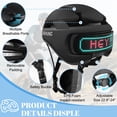 thumbnail image 3 of Smart Bike Helmet with LED Light for Adults & Teens – Bicycle Helmet with Turn Signals, Customizable Patterns, APP & Remote Control for Cycling, Mountain & Road Bikes, Electric Scooters, Skateboards, 3 of 9