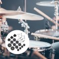 thumbnail image 1 of OFFIGAM 1 Set Drum Cymbal Felt with Durable Black for Musicians Tools, 1 of 8