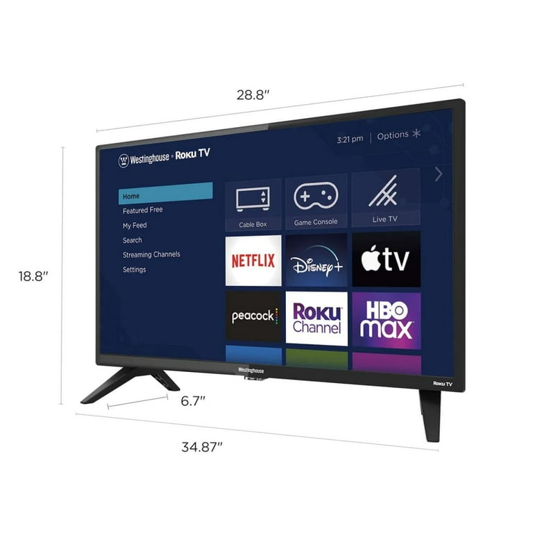 Westinghouse Televisor inteligente Roku WR32HT2212 de 32 pulgadas 720P HD  (renovado)