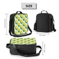 thumbnail image 2 of Lsque Corn Cob Lunch Bag Lunch Box for Women Men Reusable Insulated Lunch Tote Bag,Leakproof Thermal Cooler Sack Food Handbags Case High Capacity, 2 of 9