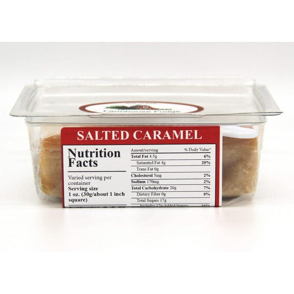 Farmhouse Fudge:  Salted Caramel Fudge (8 Ounces)