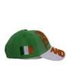 thumbnail image 5 of Ireland Irish Harp Erin Go Bragh Orange White Green Hat Cap 3D embroidered (RUF), 5 of 5