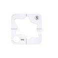 thumbnail image 1 of Sewing Quilting Ruler Clear Acrylic Patchwork Positioning Ruler DIY Sewing Tailor Template for, 1 of 7