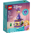 thumbnail image 3 of LEGO Disney Princess Twirling Rapunzel 43214 Building Toy with Diamond Dress Mini-Doll and Pascal The Chameleon Figure, Wind Up Toy Rapunzel, Disney Collectible Toy for Girls & Boys Age 5+ Years Old, 3 of 8