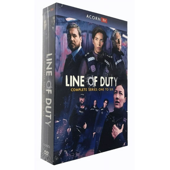 Line of Duty Complete Series Seasons 1-6 (DVD)