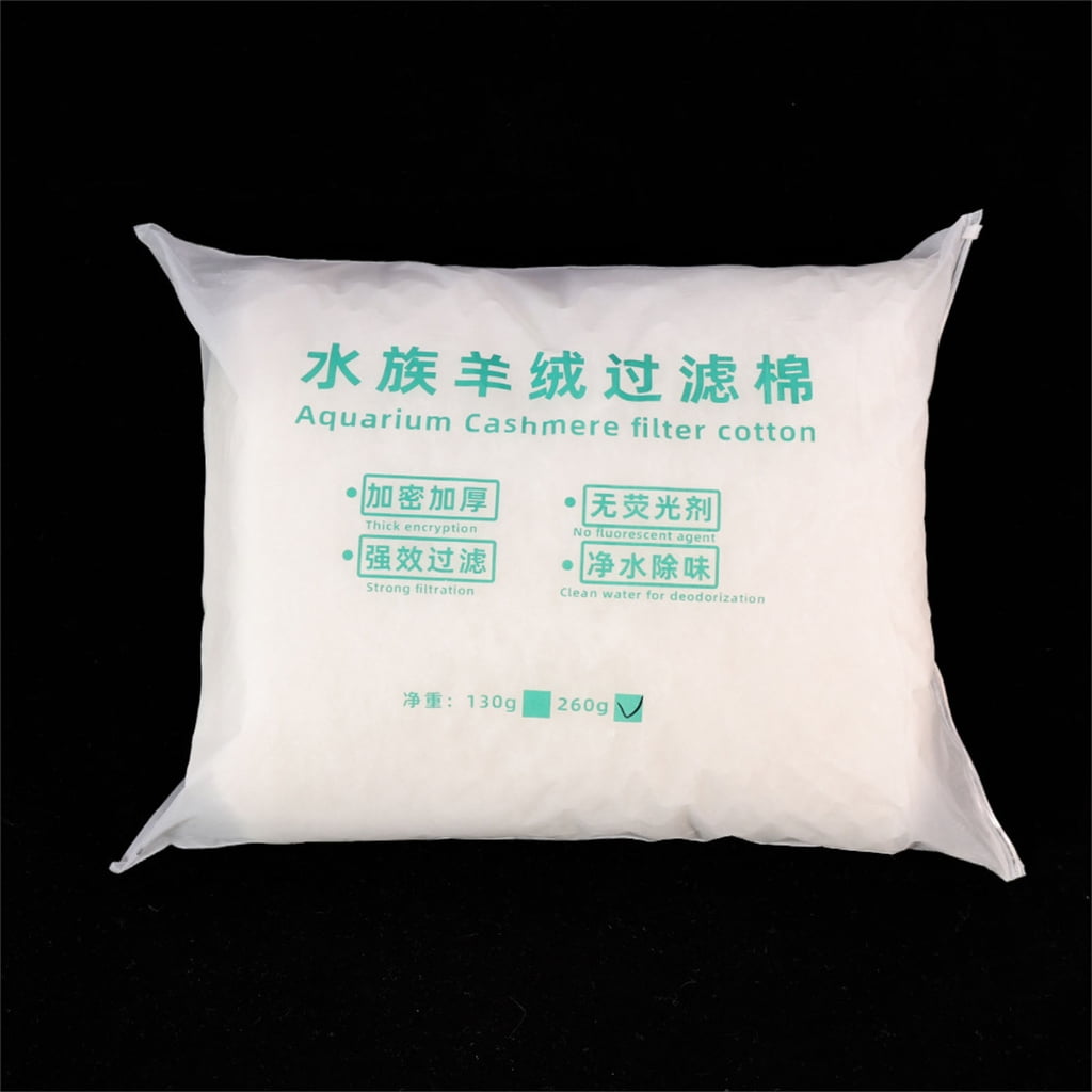 Fishtanks Filter Sponge Cotton for Household Aquariums Cashmere Cotton Easy Hand Tear Filter Cotton Filtration Accessory