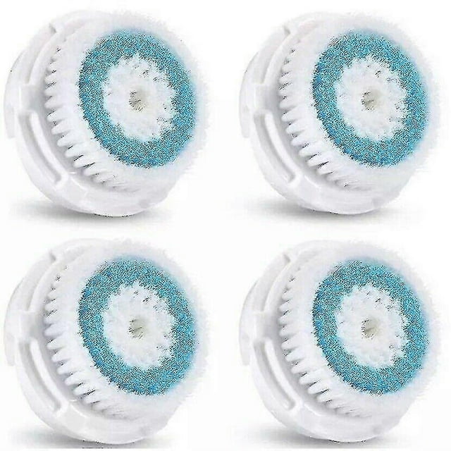 4-pack Deep Pore Replacement Facial Brush Heads For Clarisonic Mia 1 Mia2