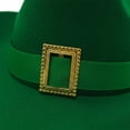thumbnail image 6 of Jiibva Irish Festival Cowgirl Cap Western Decorative Belt Cowboy Hat Stylish Wide Brimmed Hat Outdoor Wear For Men Women, 6 of 7