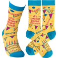 thumbnail image 4 of Primitives by Kathy Unisex Socks - It's Someone's Birthday Somewhere, 4 of 4