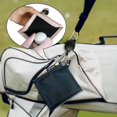 thumbnail image 4 of Toalla de limpieza de pelota de golf portátil , de hebilla de llavero de limpiador de cabeza de oscuro kusrkot Limpieza de pelotas de golf, 4 of 8
