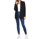 thumbnail image 2 of Cárdigan de punto INSPIRE CHIC para mujer, de frente abierto, de manga larga, ligero y elástico, suéter casual, cárdigans S negro, 2 of 6