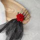 thumbnail image 5 of Skeleton Hand Headband with Gothic Flowers, Punk Style Bone Hair Accessory for Halloween, 1 Piece, 5 of 5