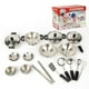 thumbnail image 2 of 20PCS Cocina de material acero Inoxidable Utensilios de Cocina Utensilios de Cocina Juguetes Vajilla, 2 of 9