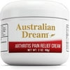Australian Dream Arthritis Pain Relief Cream - Soothing, Non-Greasy Pain Relief Cream - Powerful Topical Arthritis Pain Relief Good for Muscle Aches or Joint Pain - 2 oz Jar