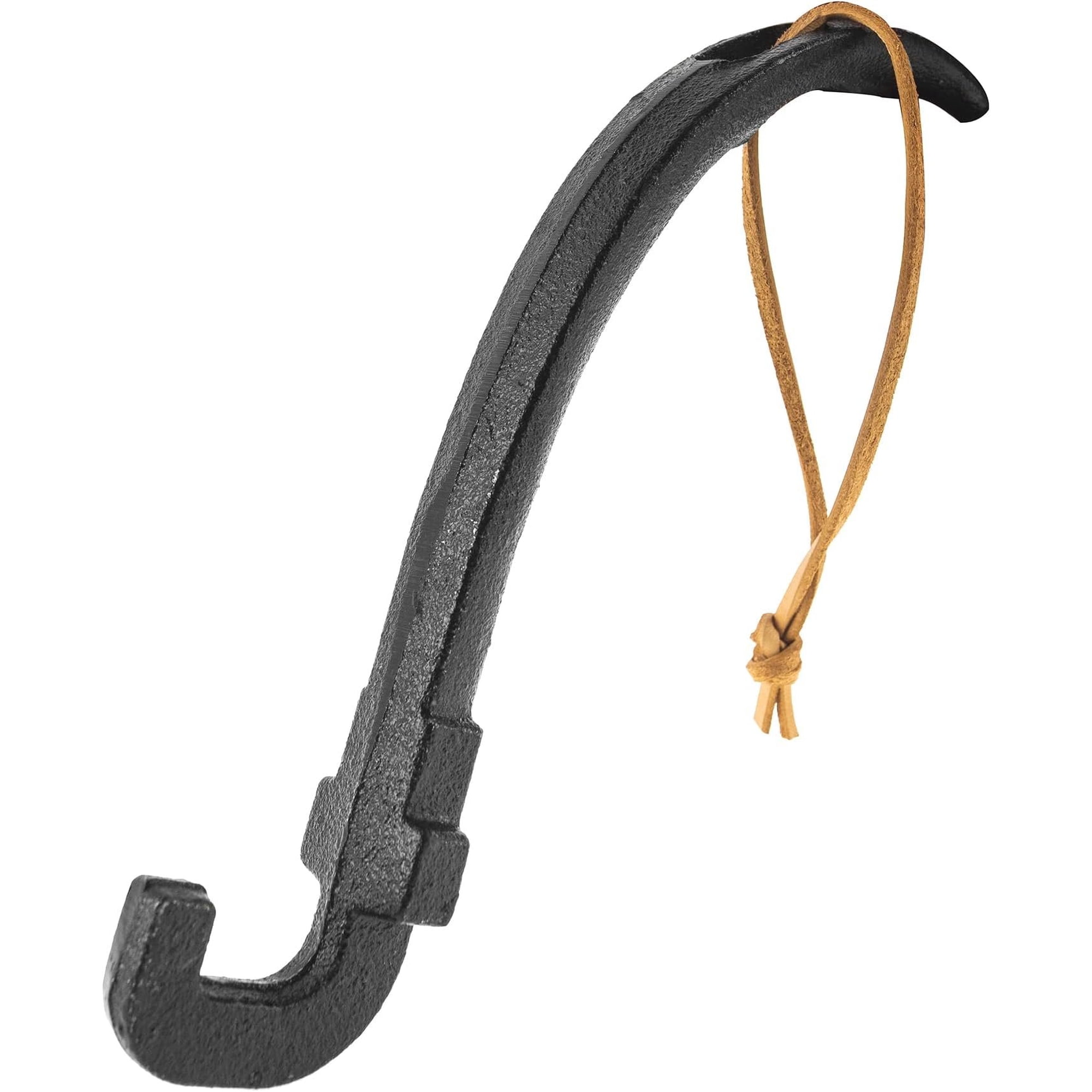 Cast Iron Grill Grate Lifter, Cooking Grid Lifter Gripper for Big Green Egg, Kamado Charcoal Grill