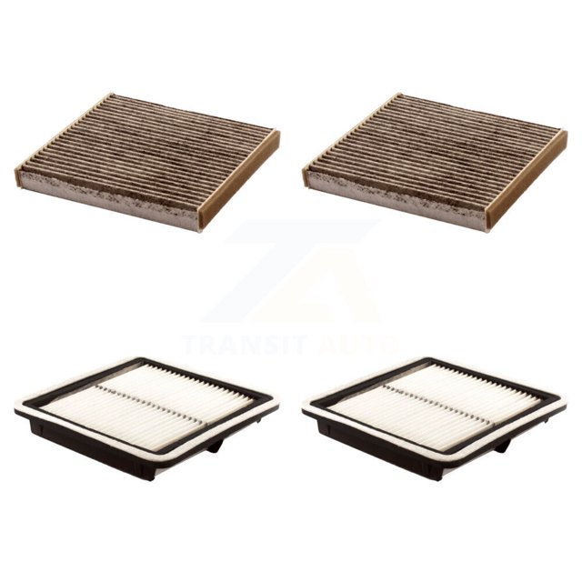PUR 2x Air + 2x Cabin Filter (4 Total) Kit for Car Subaru Outback Legacy KFL-100604