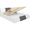 thumbnail image 4 of Rio Modern Upholstered Low Profile Platform Bed with Storage, 4 of 7