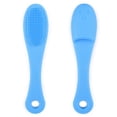 thumbnail image 1 of Pet Finger Toothbrush, Silicone Dog Toothbrush Multipurpose  For Dogs For Pets ,Blue,Gray, 1 of 8
