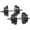 Black, 60 LB Pair, variant on Adjustable Dumbbell Weight Set | Multiple Options Black, 60 LB Pair