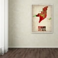 thumbnail image 3 of Trademark Fine Art "Miami Watercolor Map" Canvas Art by Naxart, 3 of 3