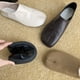thumbnail image 2 of Mocasines planos Tabi Ninja para mujer, con punta redonda dividida, bajos, holgados, sin cordones, de cuero, tipo mulas, mocasines suaves sin cordones, 2 of 5