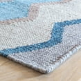 thumbnail image 2 of Dash & Albert Safety Net Handwoven Indoor/Outdoor Rug, 6' x 9', Blue, 2 of 5
