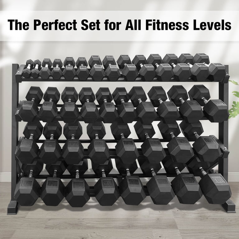 Dumbbell Rack Cap 100 Lb Dumbbell Set Walmart 5–100 Lbs Dumbbells