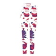 thumbnail image 5 of Mingw Ladies' Christmas Printed Leggings High waist Tight Athletic Yoga Pants Y2K Snowflake Printed Trousers,Multicolor,S, 5 of 5