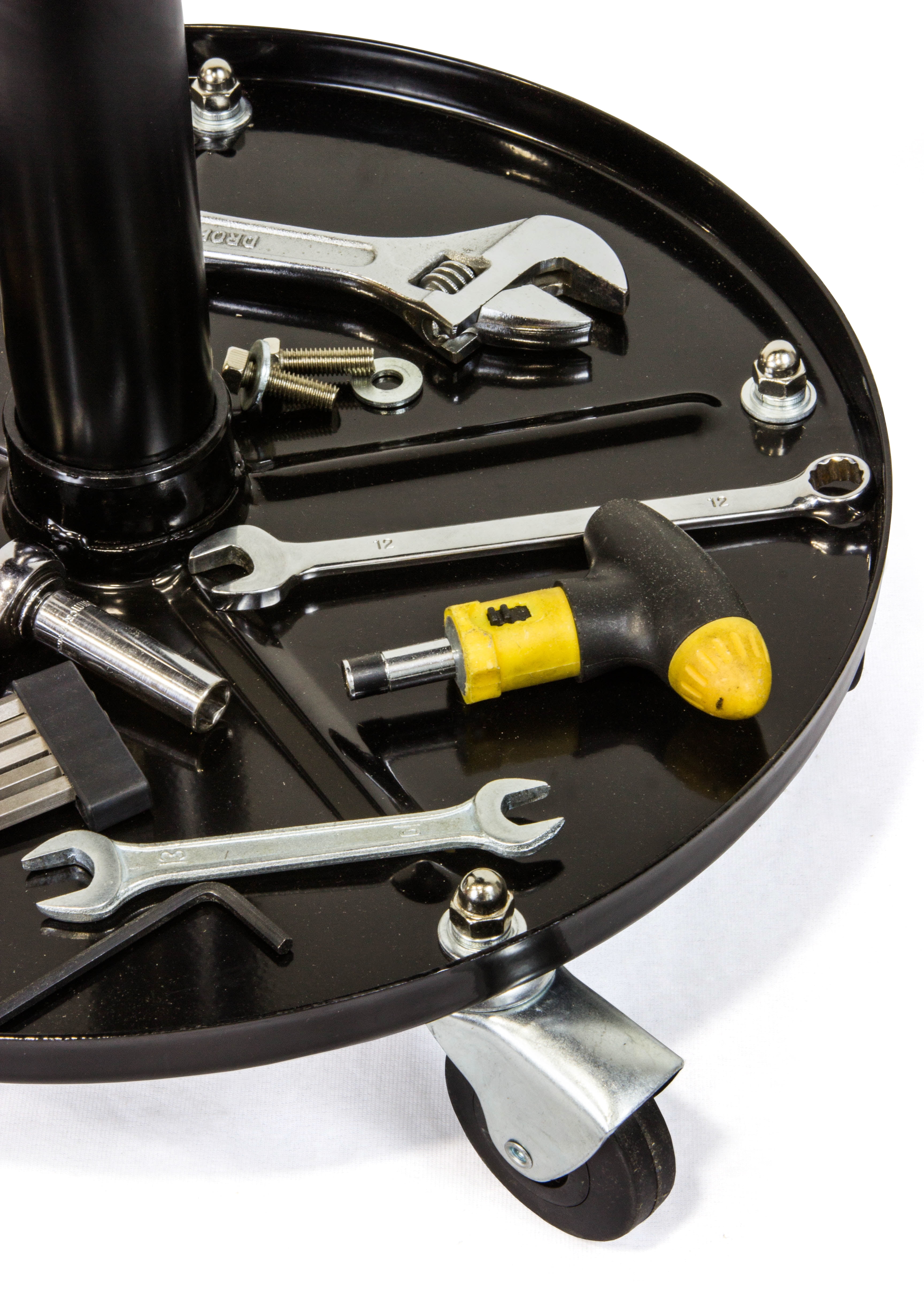 WEN 300-Pound Capacity Pneumatic Rolling Mechanic Stool