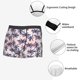 thumbnail image 3 of Balery Tropics Palm Trees Calzoncillos bóxer para hombre, ropa interior de algodón suave y transpirable con cinturilla de nailon-X-Large, 3 of 5