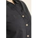 thumbnail image 4 of Camisa de algodon Roman Fashion /Tallas Extras, 12722 (Negro) negro 42, 4 of 5