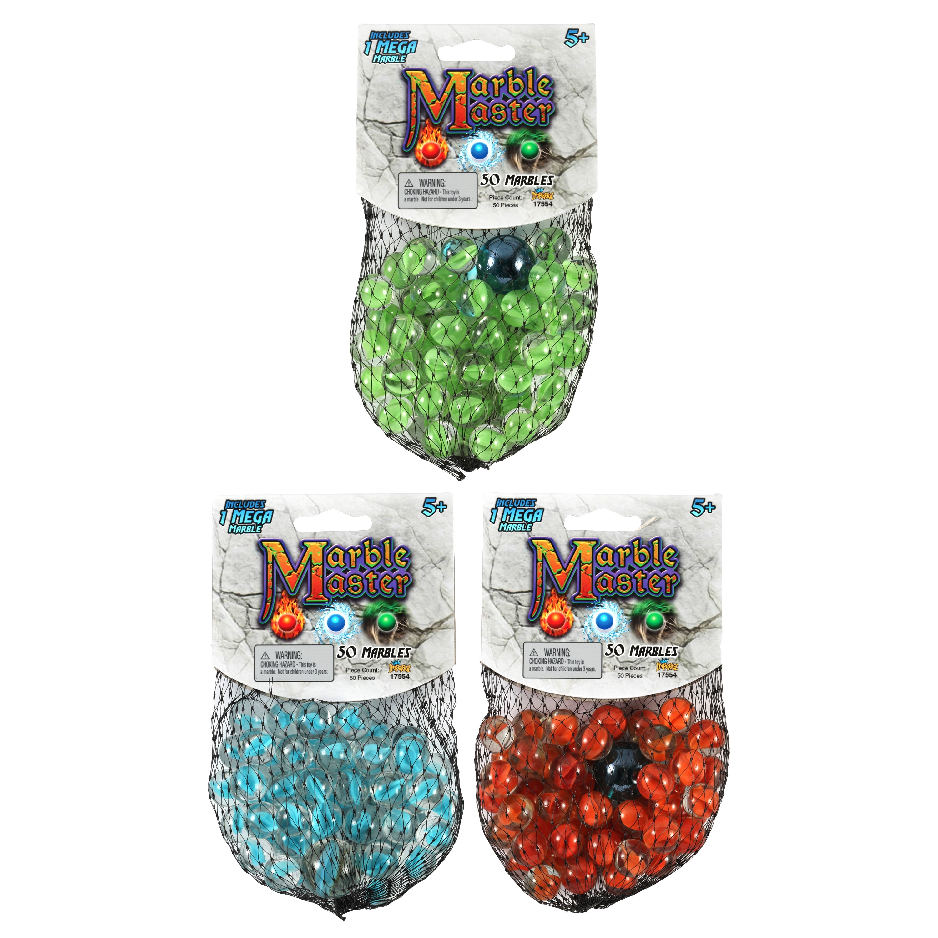 50 Ct Marbles (Colors May Vary)